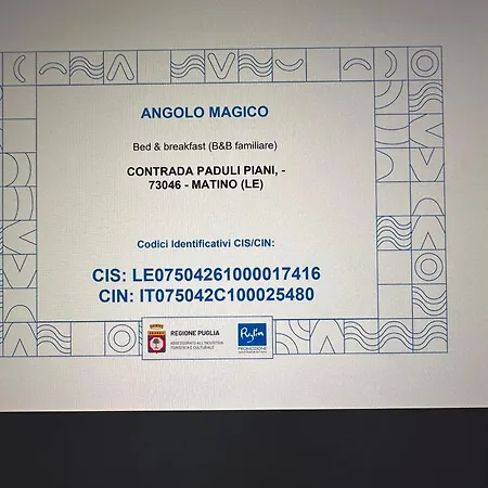 Angolo Magico ベッド・アンド・ブレックファスト